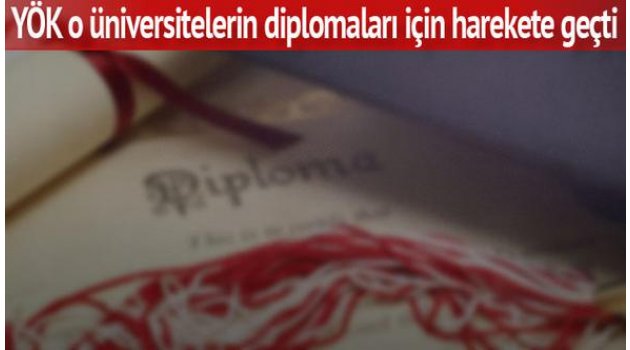 12 bin diploma mercek altında