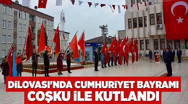 Dilovası'nda Cumhuriyet Bayramı Coşku ile Kutlandı