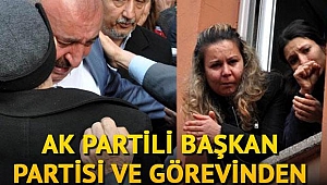 AK Parti’li Başkan, görevinden ve partisinden ağlayarak istifa etti