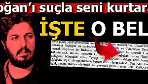 "Erdoğan’ı suçla seni kurtaralım"