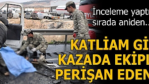 Gaziantep'te katliam gibi kazada hüzünlendiren görüntü