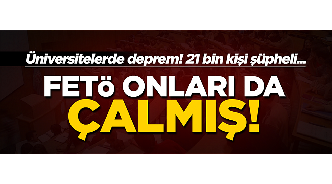 Hırsız FETÖ ALES sorularını da çalmış!