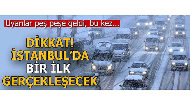 İstanbul'a kar ne zaman gelecek? İşte son dakika uyarısı