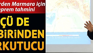 Profesörden Marmara için 3 deprem tahmini... Üçü de birbirinden korkutucu...