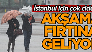 İstanbul için çok ciddi uyarı!