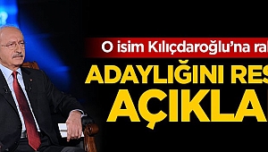 Kılıçdaroğlu'nun rakibi belli oldu, adaylığını resmen açıkladı