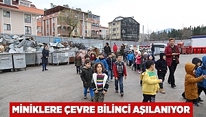 Miniklere çevre bilinci aşılanıyor