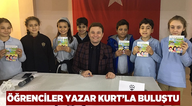 Öğrenciler Yazar Kurt’la Buluştu