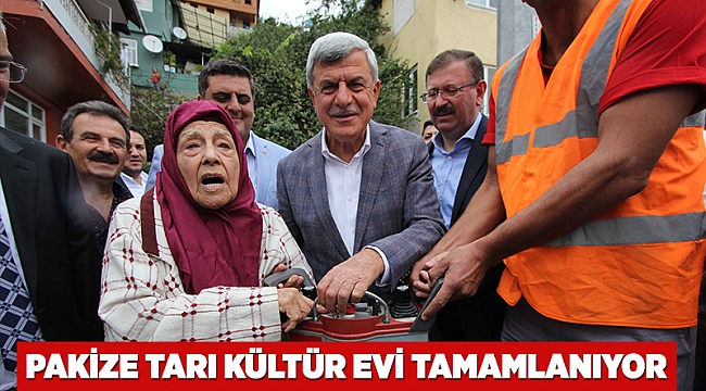 Pakize Tarı Kültür Evi tamamlanıyor