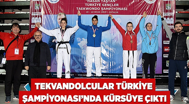 Tekvandolcular Türkiye Şampiyonası’nda kürsüye çıktı