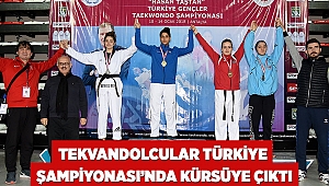 Tekvandolcular Türkiye Şampiyonası’nda kürsüye çıktı