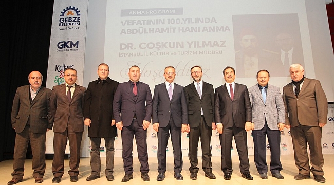 100. Yılında Abdülhamit Han  Gebze'de anıldı