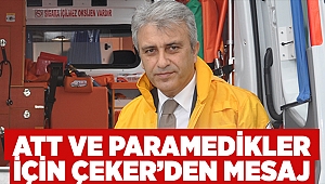 ATT ve Paramedikler için Çeker’den mesaj