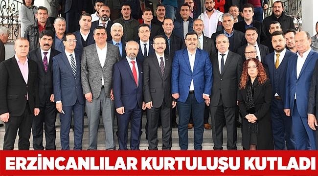 Erzincanlılar kurtuluşu kutladı