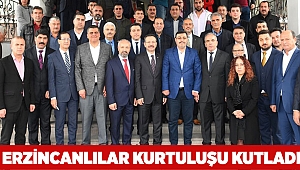 Erzincanlılar kurtuluşu kutladı