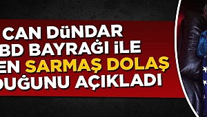 Firari Can Dündar ABD bayrağı ile neden sarmaş dolaş olduğunu açıkladı