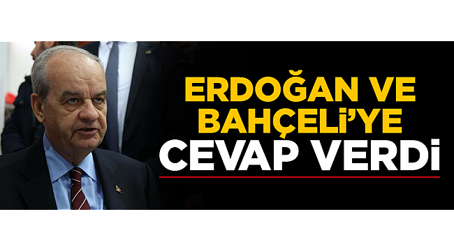 İlker Başbuğ, Erdoğan ve Bahçeli'ye cevap verdi