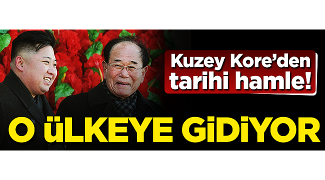 Kuzey Kore'den tarihi hamle! Güney Kore'ye gidecek