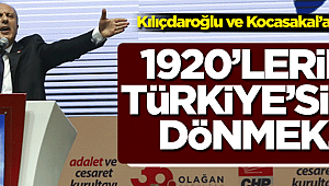 Muharrem İnce: 1920'lerin Türkiye'sine dönmek...