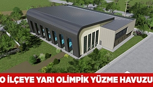 O ilçeye Yarı Olimpik Yüzme Havuzu