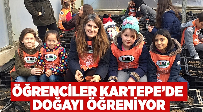 Öğrenciler Kartepe’de  doğayı öğrenİyor