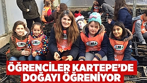 Öğrenciler Kartepe’de  doğayı öğrenİyor