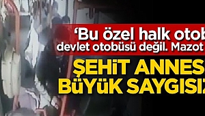 Şehit annesine büyük saygısızlık!