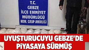 Uyuşturucuyu Gebze'de Piyasaya Sürmüş