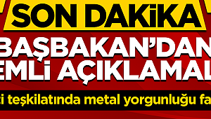 Başbakan Yıldırım konuşuyor