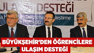  Büyükşehir’den öğrencilere ulaşım desteği