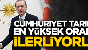 Cumhuriyet tarihinin en yüksek oranına ilerliyorlar!