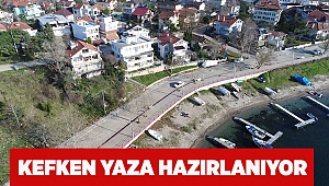 Kefken yaza hazırlanıyor