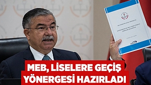 MEB, liselere geçiş yönergesi hazırladı