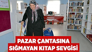 Pazar çantasına sığmayan kitap sevgisi