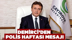 Demirci'den Polis haftası mesajı