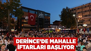 Derince’de Mahalle İftarları başlıyor