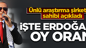 Son seçim anketi! İşte Erdoğan'ın oy oranı...