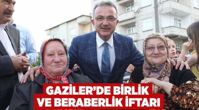 Gaziler’de Birlik ve Beraberlik İftarı