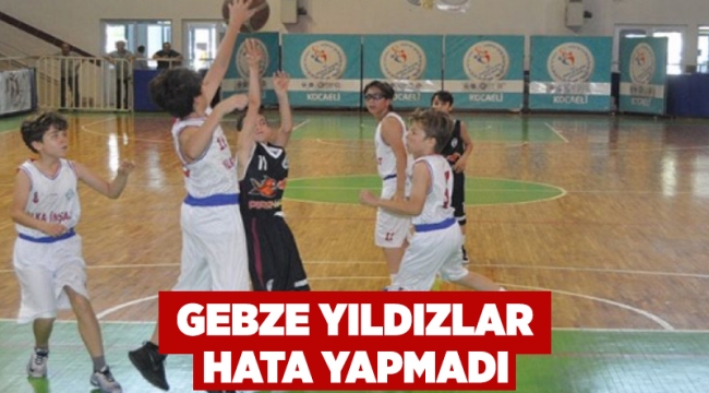 Gebze Yıldızlar hata yapmadı