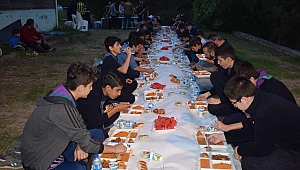 İLKÇEV iftar sahur ve kamp yaptı