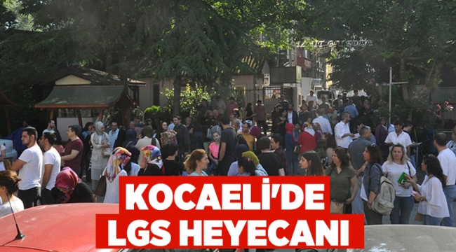 Kocaeli'de LGS heyecanı