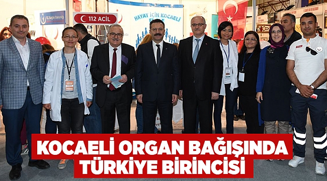 Kocaeli organ bağışında Türkiye birincisi