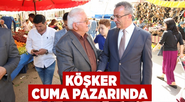  Köşker  Cuma Pazarında