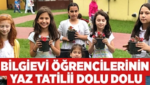 Bilgievi öğrencilerinin yaz tatili dolu dolu