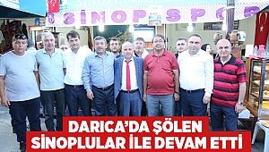 DARICA’DA ŞÖLEN SİNOPLULAR İLE DEVAM ETTİ