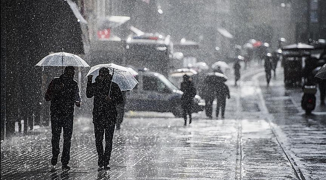 Meteoroloji'den sağanak yağış uyarısı