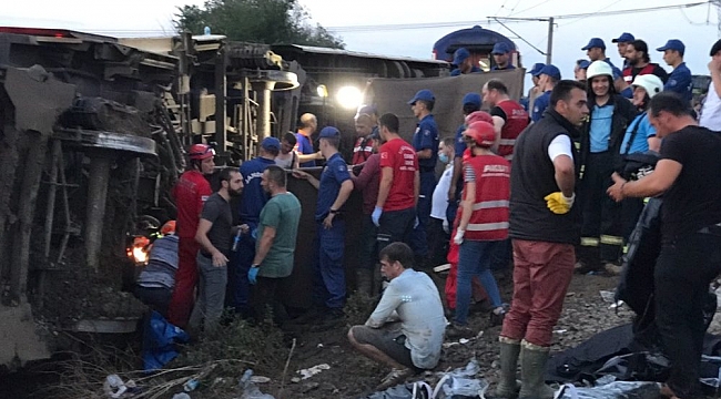 Tren kazasında hayatını kaybedenlerin isimleri belli oldu