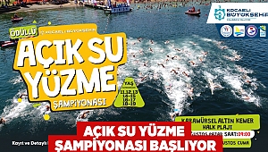 Açık Su Yüzme Şampiyonası başlıyor