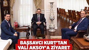 Başsavcı Kurt'tan Vali Aksoy'a ziyaret