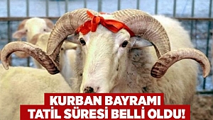 Kurban Bayramı tatil süresi belli oldu!